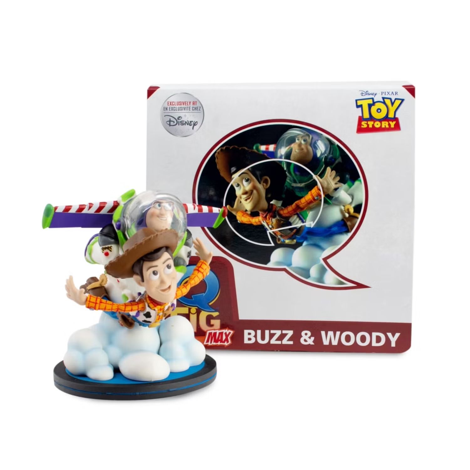Disney / Дисней Диорама Q-Fig Max Базз Лайтер и Вуди (История игрушек)
