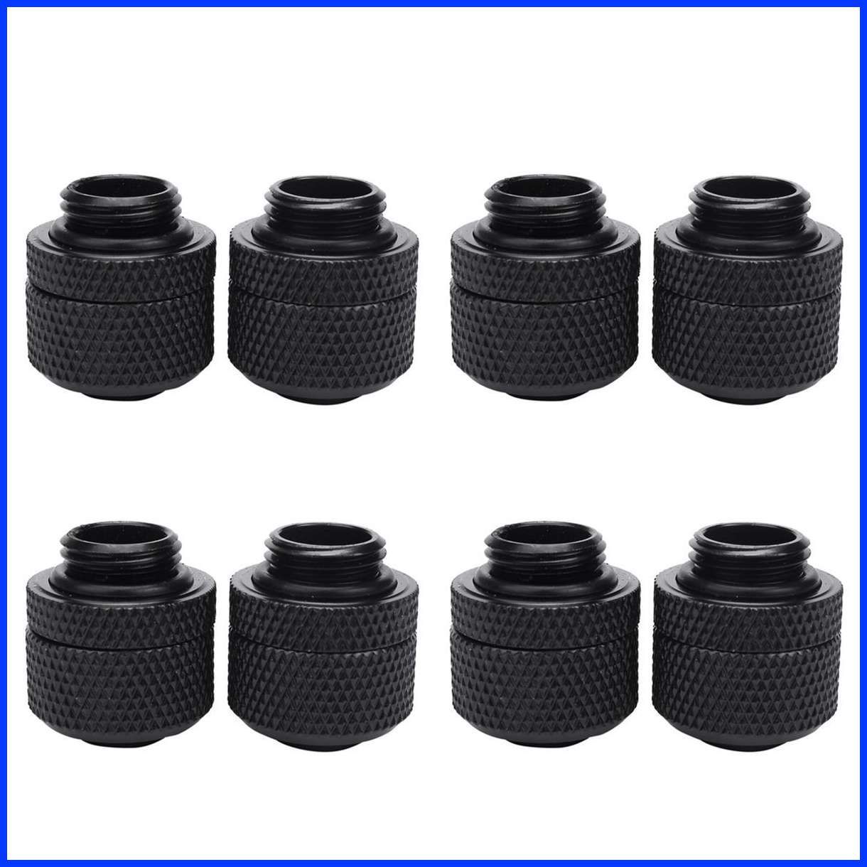 ПагодасвнешнейрезьбойG1/4,совместимаясразъемомохлаждениякомпьютера,черный