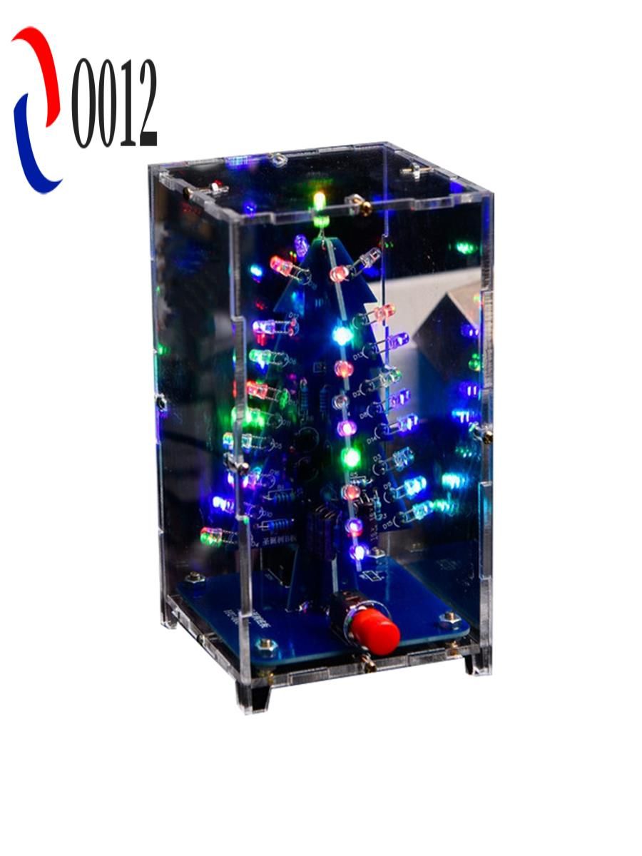 (MWXЭлектронныйНаучныйНаборДляСборкиРождественскихЕлокDIYB