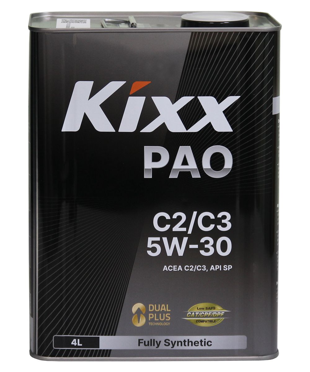 Масло моторное Kixx PAO C3 5W-30 Синтетическое 4 л L209144TR1