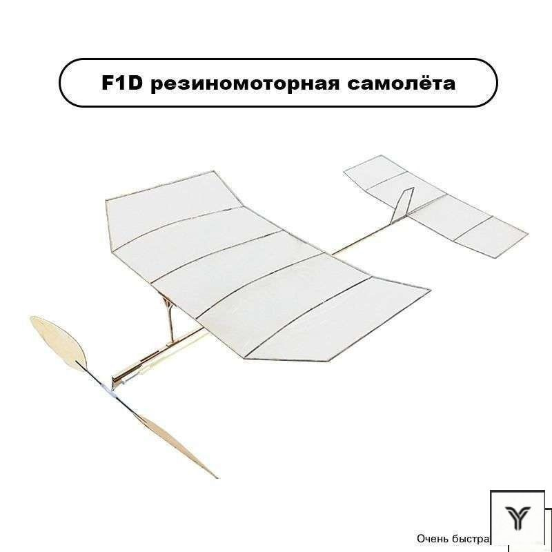 F1D резиномоторная модель самолёта #1