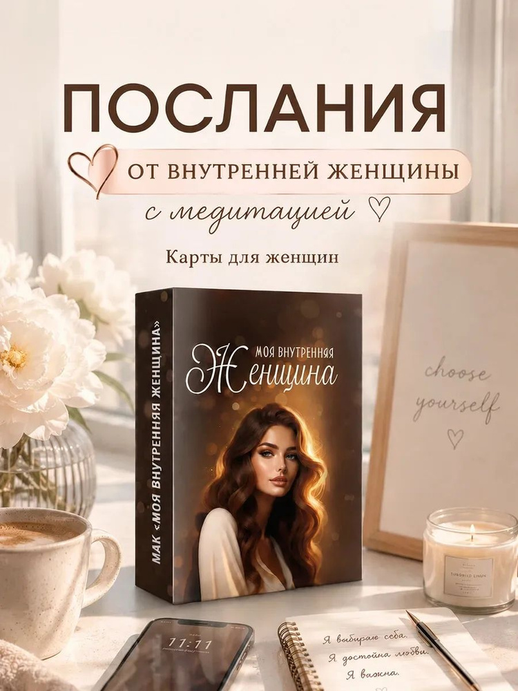 Метафорические ассоциативные МАК карты "Моя внутренняя женщина" #1