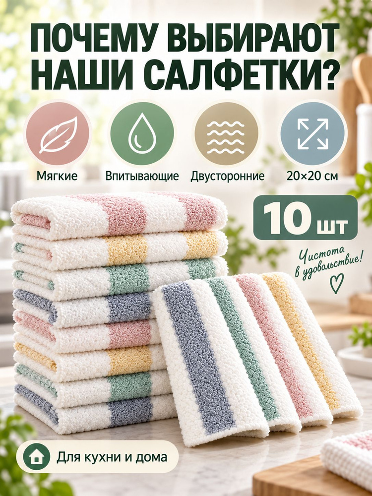 Тряпка, 10 шт #1