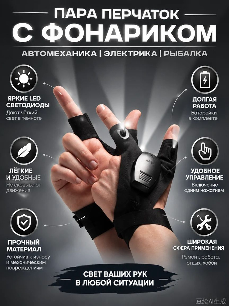 Фонарь-перчатка #1