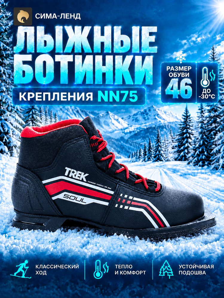 Ботинки лыжные Trek #1