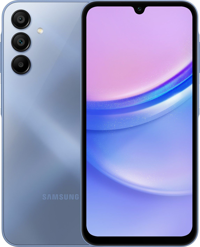 Samsung Смартфон Galaxy A15 LTE (AU) 4/128 ГБ, синий