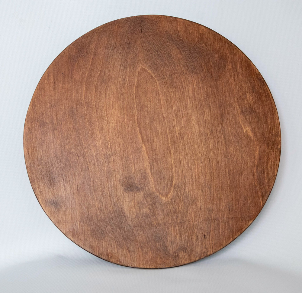 Вращающийся поднос деревянный, для кухни, для плетения. - купить с ...