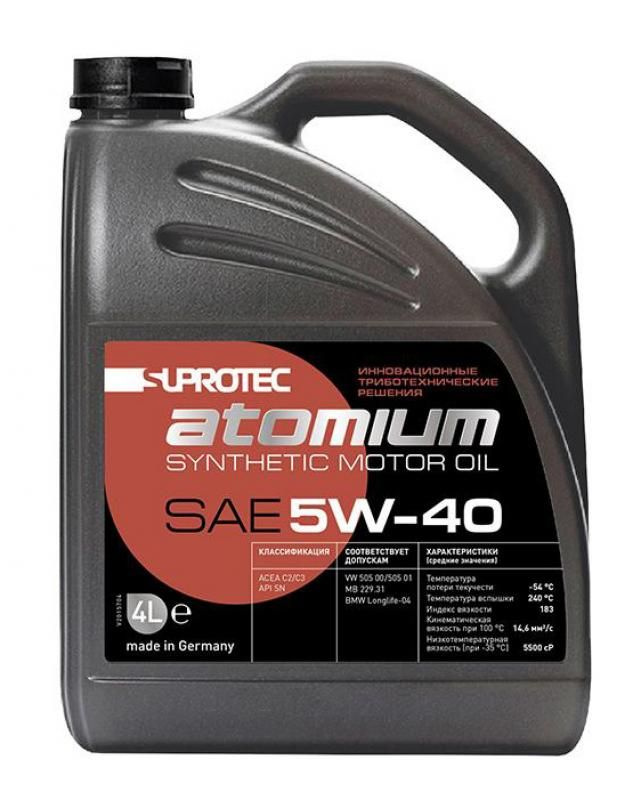 Suprotec 5W-40 Масло моторное, Синтетическое, 4 л #1