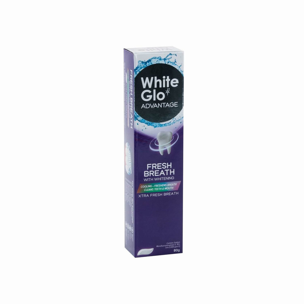 Зубная паста White Glo отбеливающая Свежее дыхание 80 мл #1