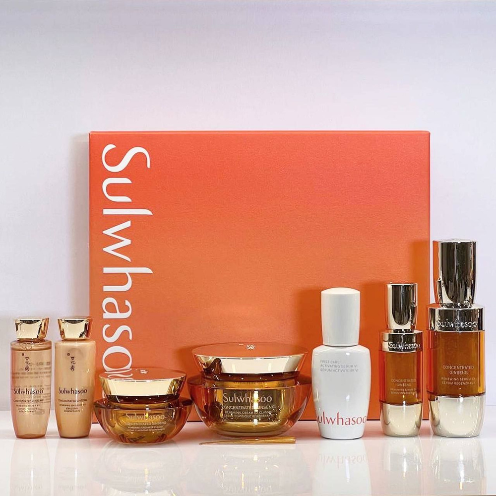 Набор уходовой косметики Sulwhasoo CONCENTRATED GINSENG RENEWING SERUM ...