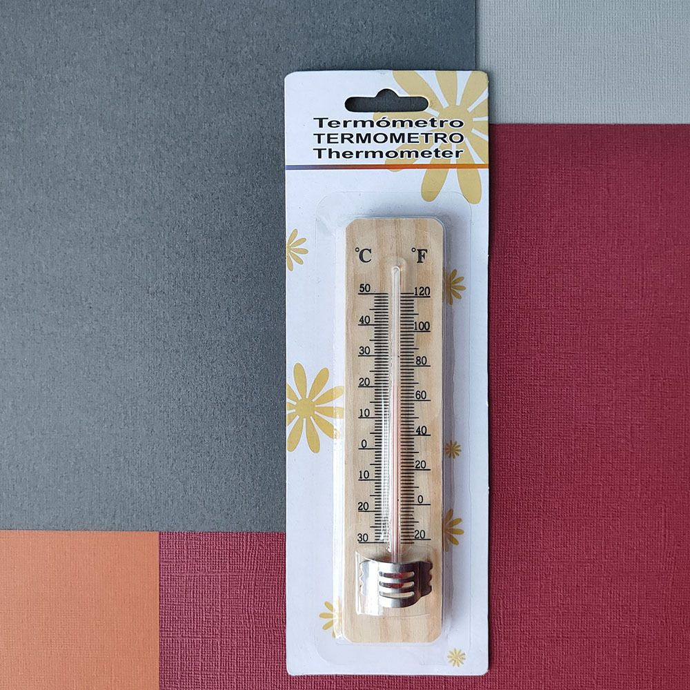 Термометр уличный деревянный #1