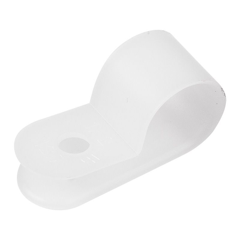 Скоба под винт для крепления кабеля/гофры d12мм (50шт) - купить с ...