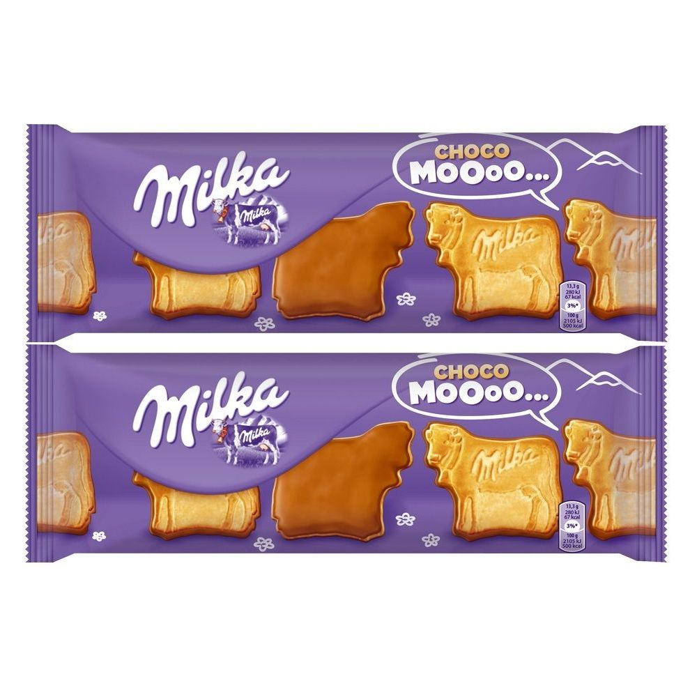 Печенье Milka Choco Moo Cow, 120 г х 2 шт #1