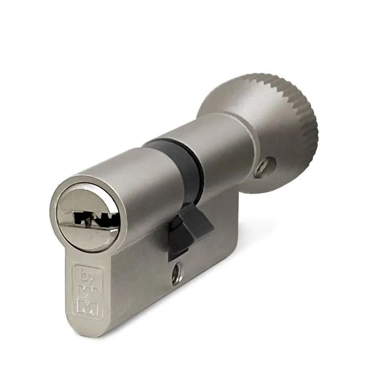 Цилиндр MOTTURA PROJECT ключ/вертушка 82 мм. (41+41В) никель (личинка замка, сердцевина, секретка, врезной, #1