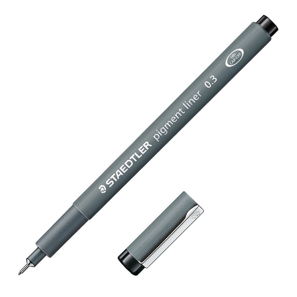 Staedtler Ручка Капиллярная, цвет: Черный, 1 шт. #1