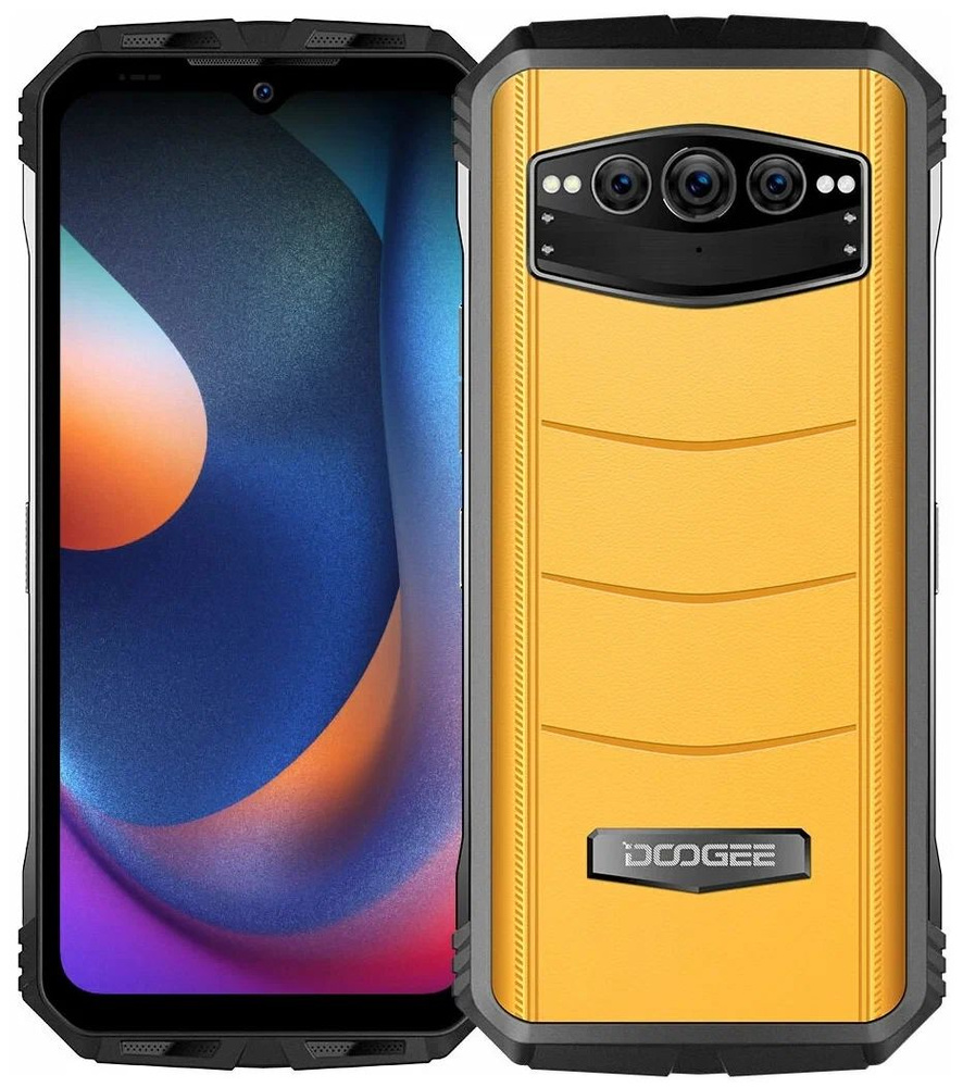 Doogee Смартфон S100 12/256GB Cyber Yellow 12/256 ГБ, желтый