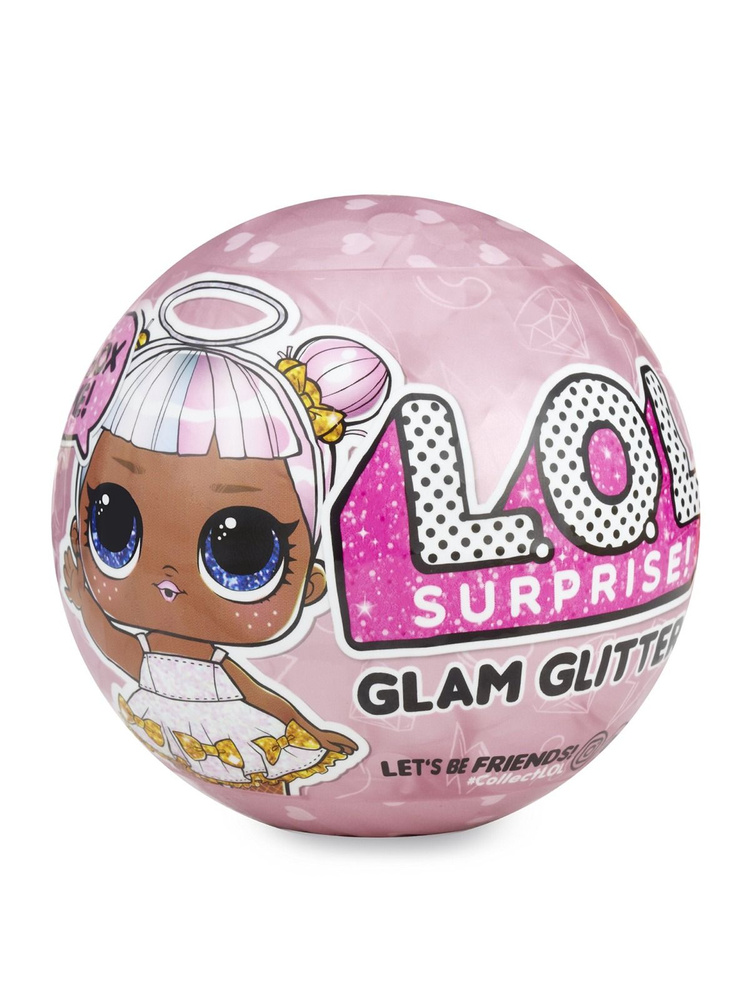 Кукла-сюрприз, блестяшка LOL Surprise Glam Glitter в шаре, 554783 #1