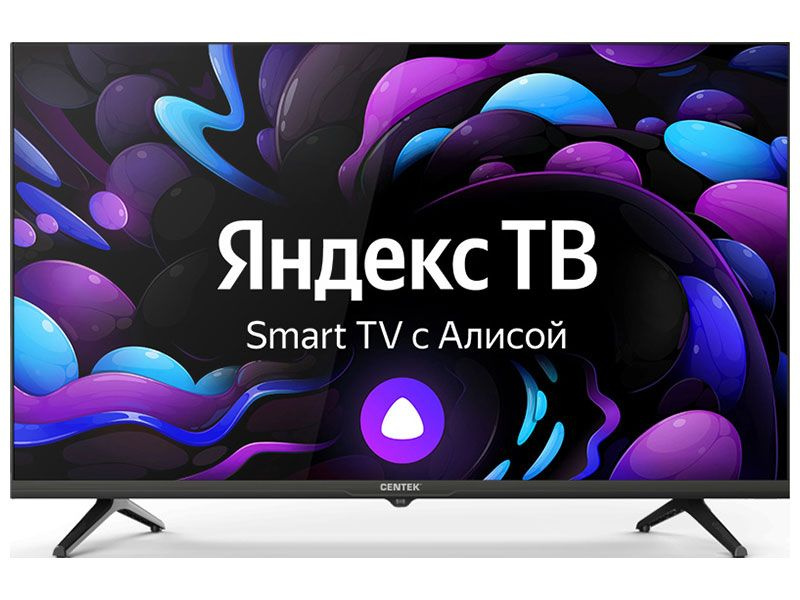 Centek Телевизор CT-8724-SMART 24" HD, черный #1