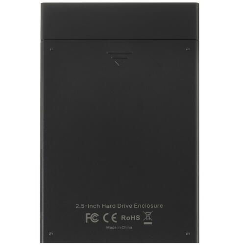 Внешний бокс, цвет черный, пластик, USB 3.2 Gen 1 Type-C, SATA, полезный  #1