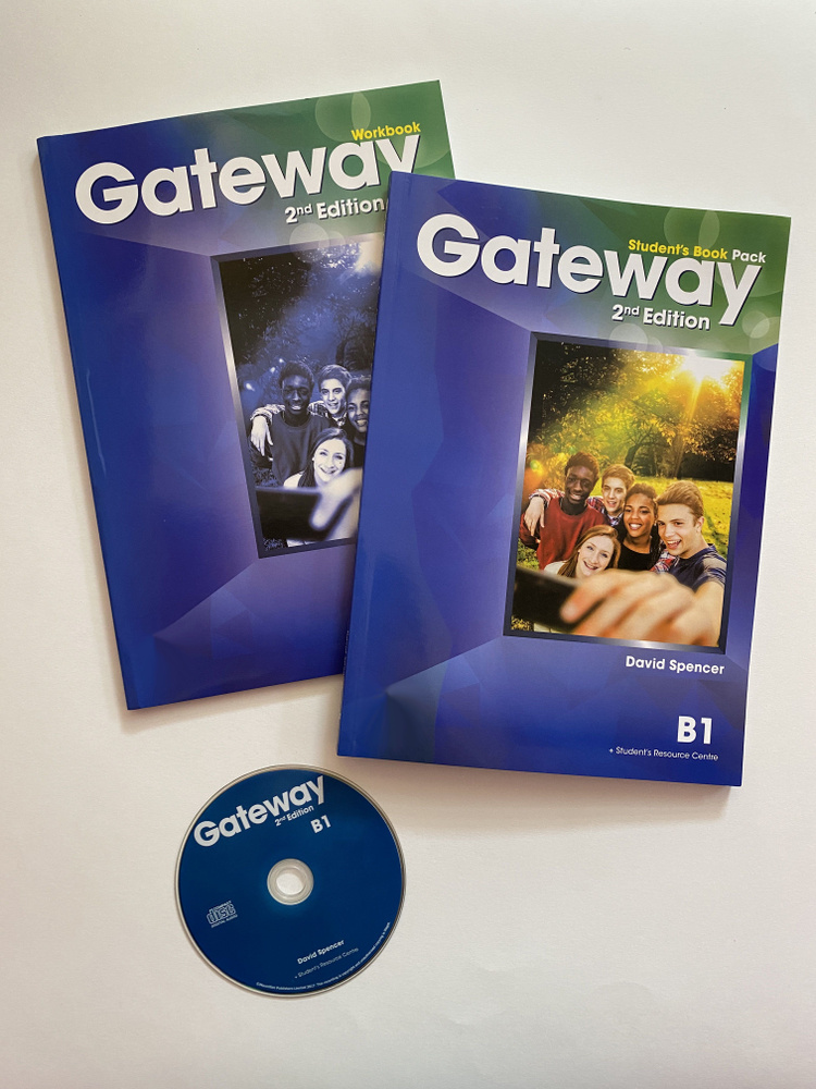 Gateway B1 2nd Ed Student's Book with CD + Workbook / учебник с аудио диском + рабочая тетрадь / учебник #1