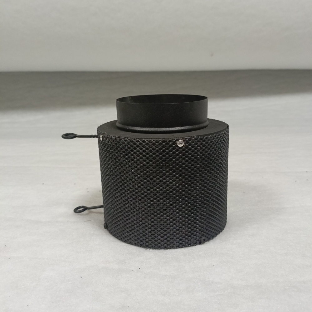 Угольный фильтр BlackFox mini 100м3/ч 100мм, 100/100, мини для гроубокса.  #1