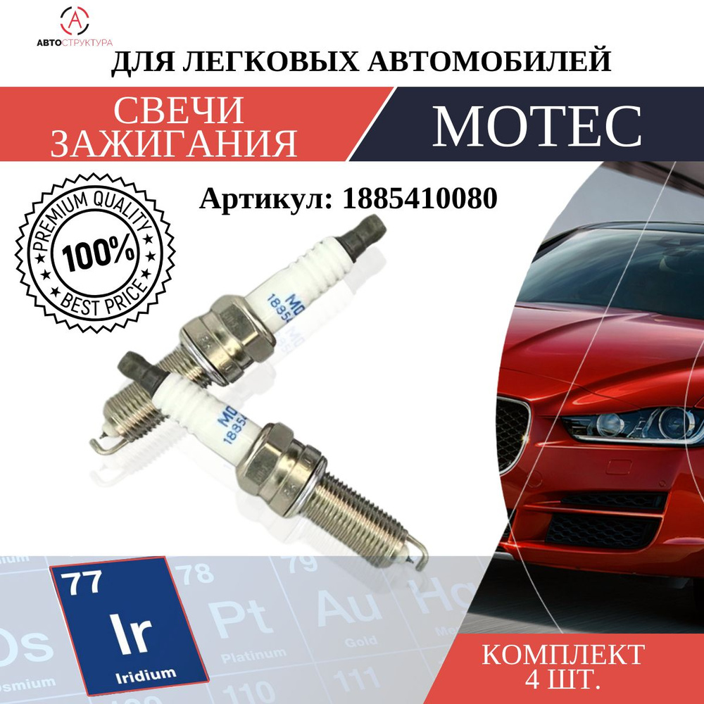 Свеча зажигания Motec 1885410080 - купить по выгодным ценам в интернет ...