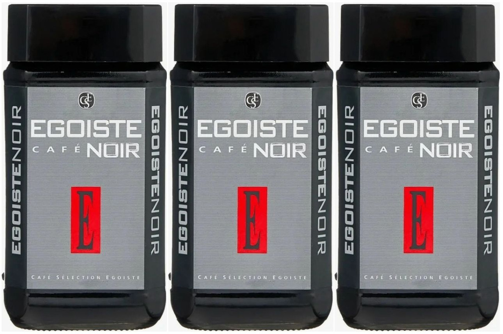 Кофе растворимый EGOISTE Noir 100 гр - 3 штуки #1