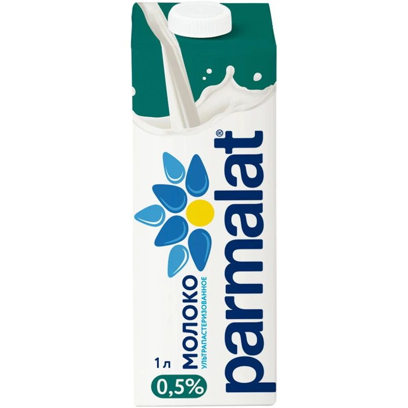 Молоко Пармалат Parmalat Natura Premium ультрапастеризованное 0.5%, 1л ...
