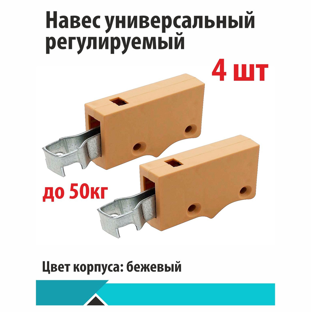 Навес мебельный ASTEX Регулируемый 80 мм 4 шт. купить по низкой цене в ...