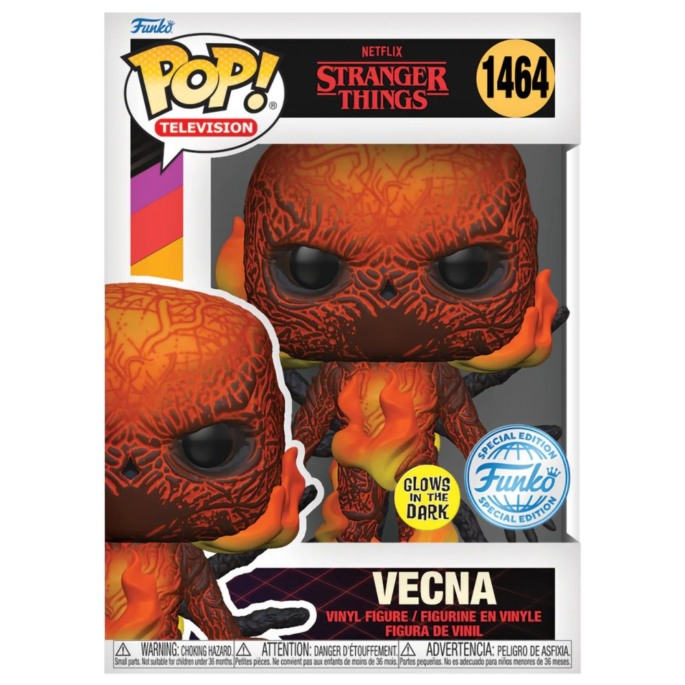 Фигурка Funko POP! Television. Stranger Things: Vecna (GW) (Exc) #1