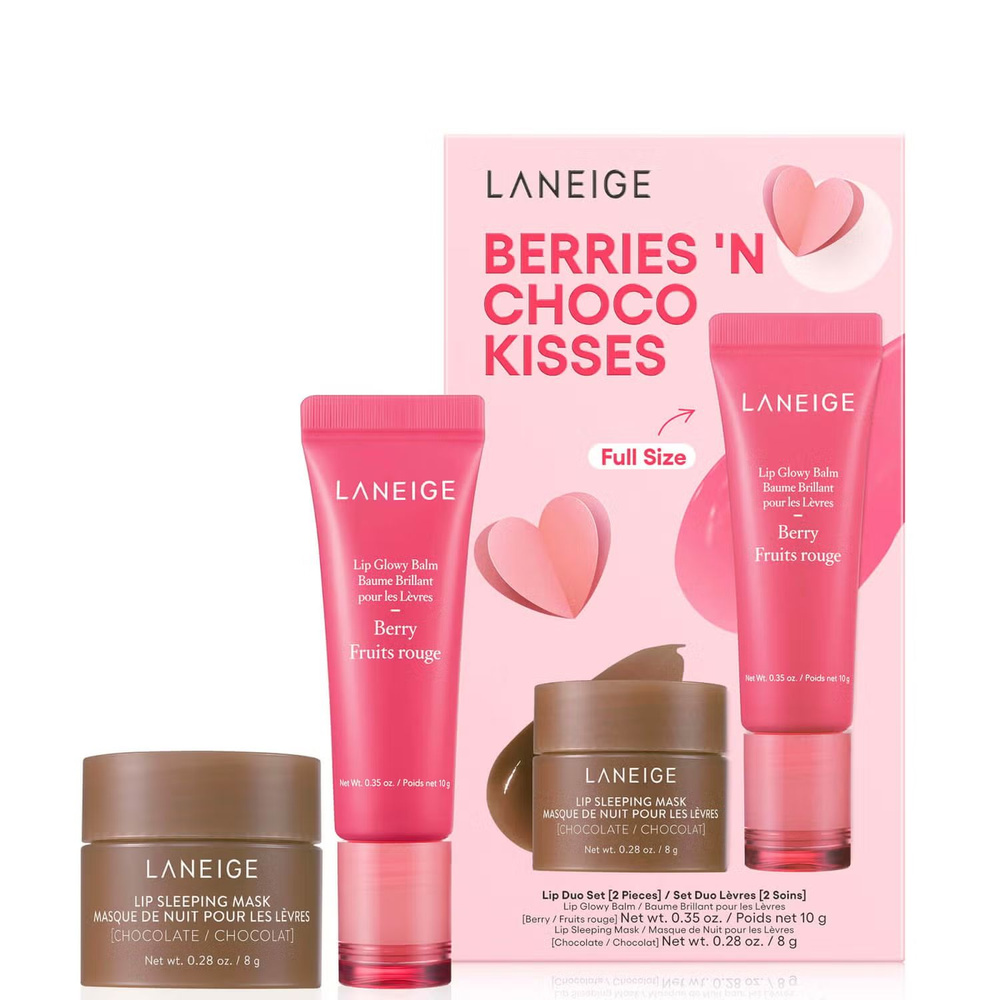 Набор бальзамов для губ LANEIGE Berries N'Choco Kisses Set - купить с ...