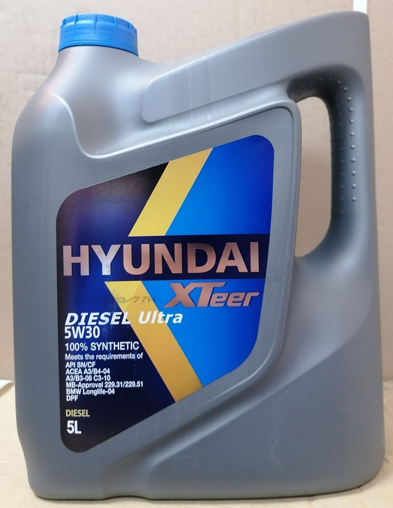 Масло моторное Hyundai XTeer 5W-30 Синтетическое - купить в интернет ...