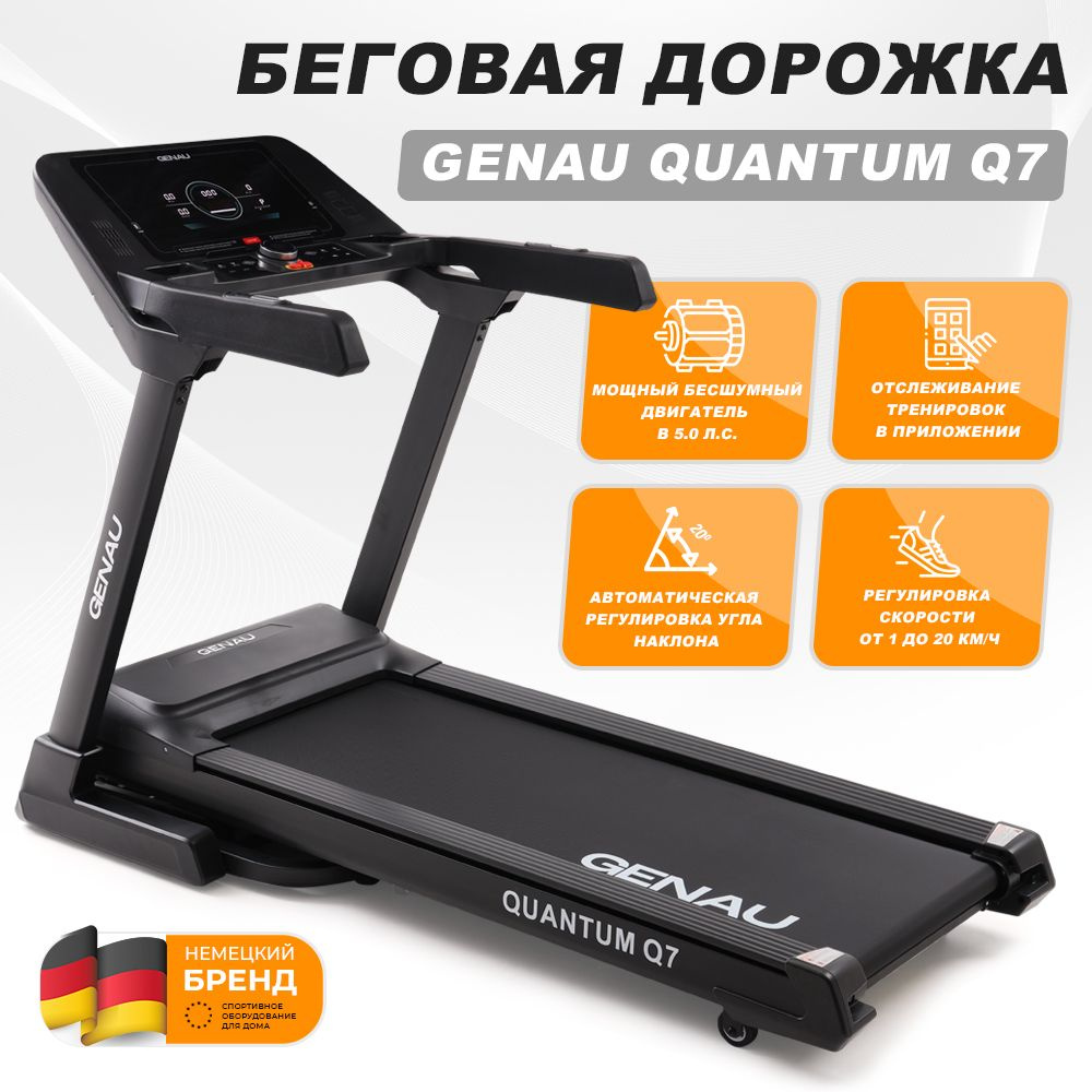 Беговая дорожка GENAU DorozhGen_Premium Black - купить по доступным ценам в  интернет-магазине OZON (1473615042)