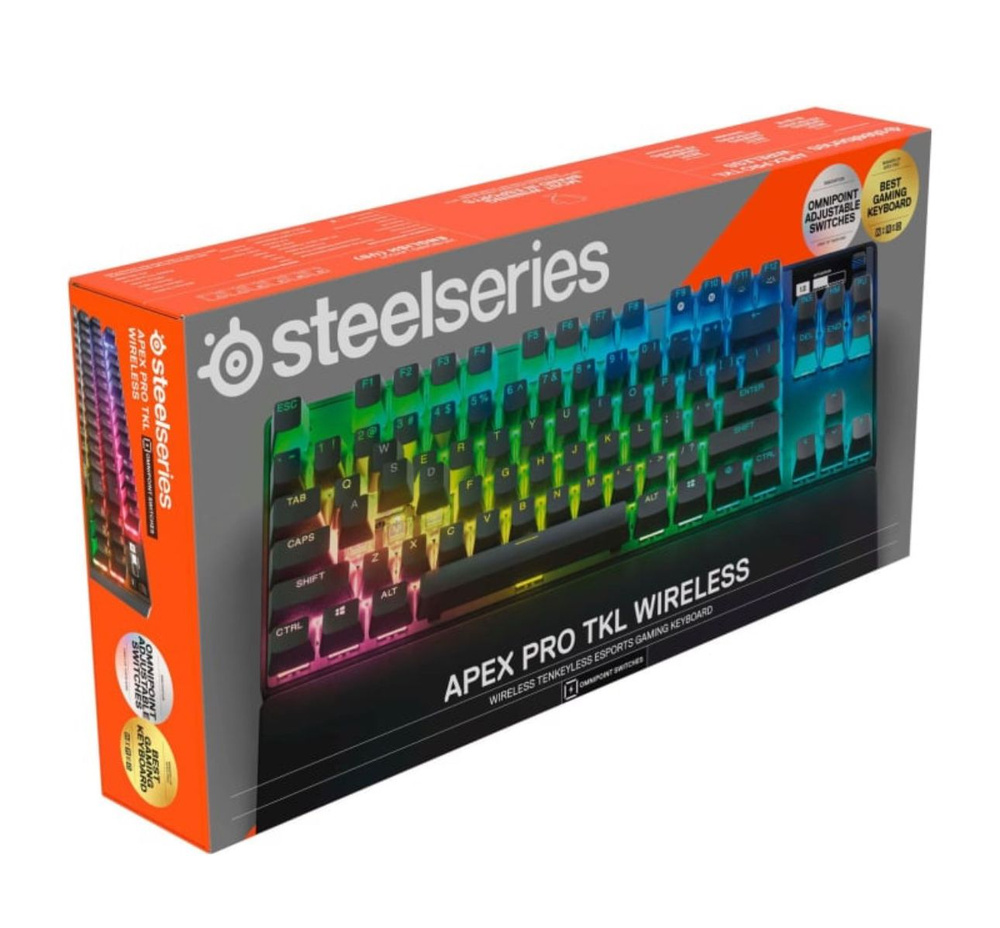Механическая клавиатура SteelSeries Apex Pro TKL Wireless (2023) купить ...
