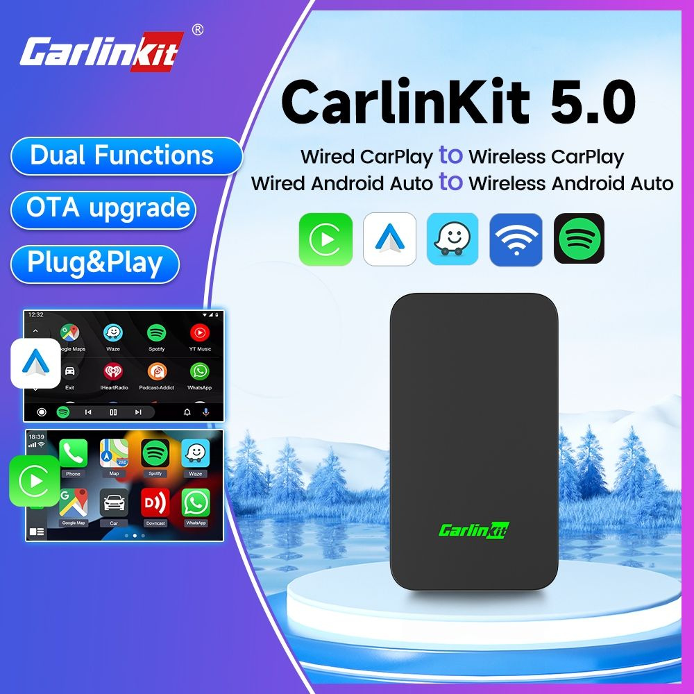 Carlinkit Автомагнитола, 0ГБ/0ГБ