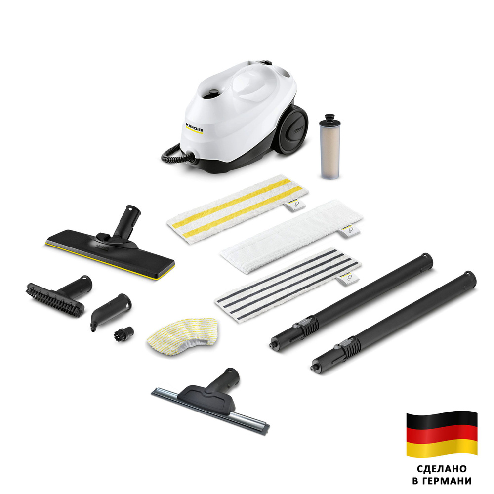 Пароочиститель Karcher SC3 EasyFix LE2_2523 озон, белый, черный матовый,  1900 Вт, Защита от накипи, Дозалив воды купить по низкой цене с доставкой в  интернет-магазине OZON (1529074908)