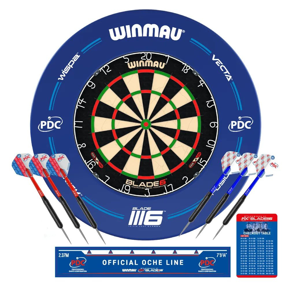 Набор для игры в дартс Winmau Official PDC Surround - купить с доставкой по  выгодным ценам в интернет-магазине OZON (1486081907)