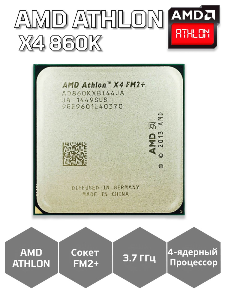 Процессор AMD Athlon X4, OEM (без кулера), 4 яд., 3.7 ГГц купить по ...