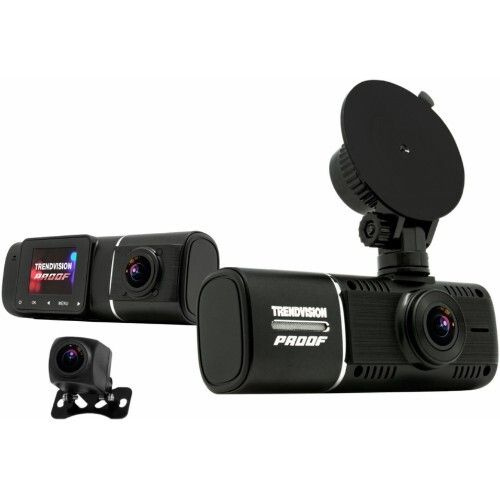 Видеорегистратор TrendVision Proof PRO 3CH черный 2Mpix 1080x1920 1080p 160гр. GPS AC5701A  #1