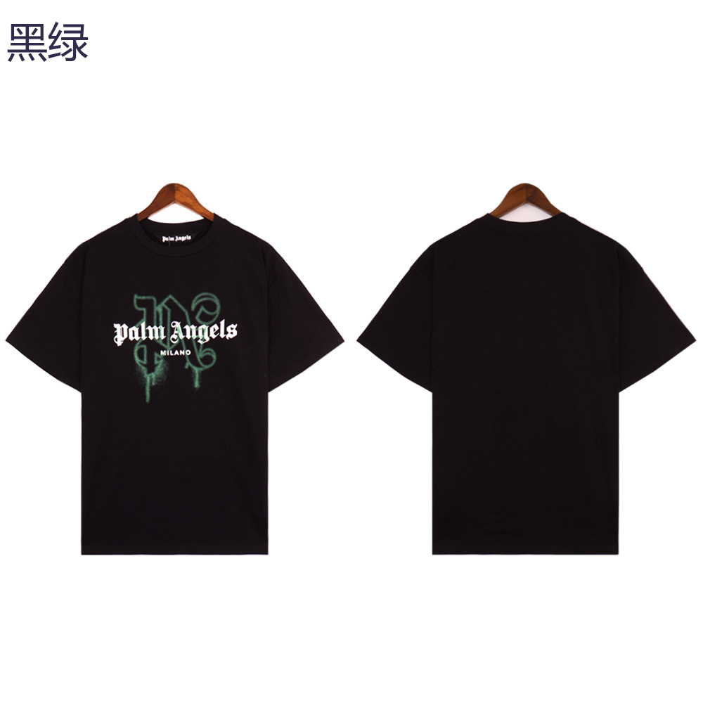 Футболка PALM ANGELS T-Shirt 1/1 crew-neck #1