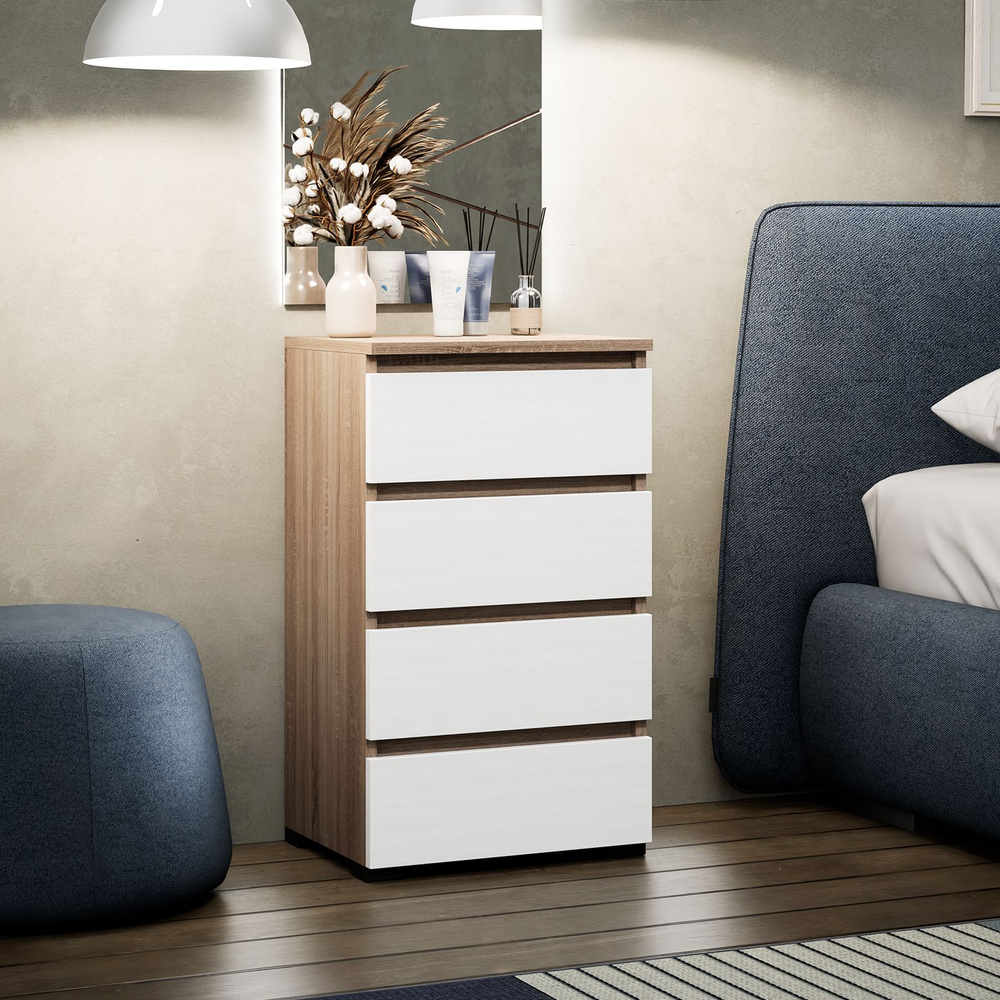 Тумба прикроватная MFMaster Vitto-49-50-51, 40.4x32.4x71.8 см - купить ...