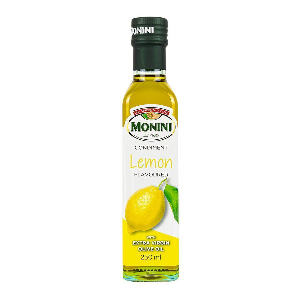 Масло Monini Extra Virgin Оливковое Экстра Вирджин Лимон, 0,25л #1