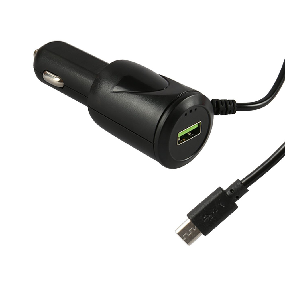 Автомобильное зарядное устройство mObility 1 USB (модель AC-1A),  1A_УТ000021136 USB, microUSB - купить по доступным ценам в  интернет-магазине OZON (618166447)