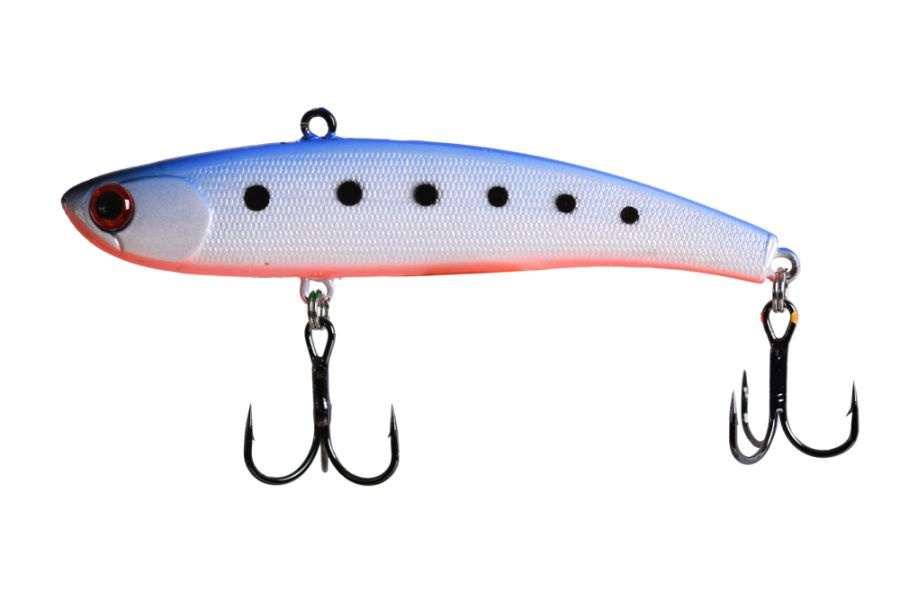 Ратлин для зимней рыбалки / Виб Ecopro Nemo Slim 80 мм 22 гр 085 Milk Blue Shad  #1