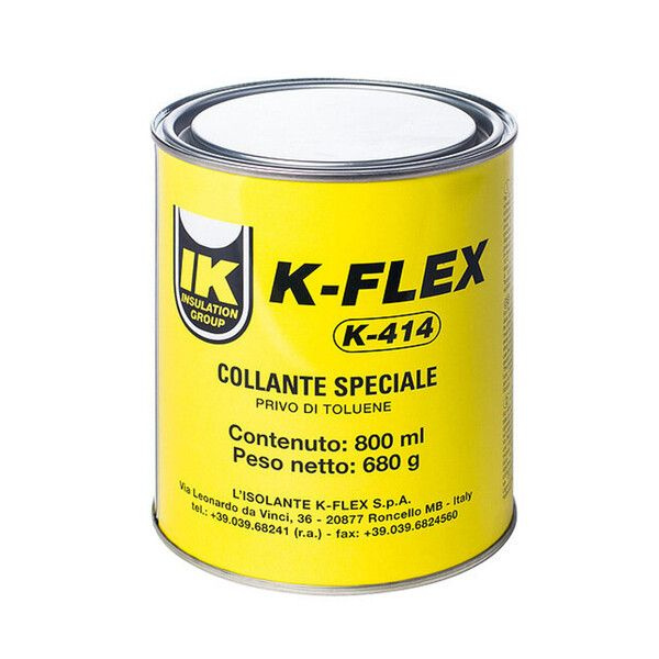 Клей контактный каучуковый K-FLEX К-414 для трубной изоляции 0,8 л  #1