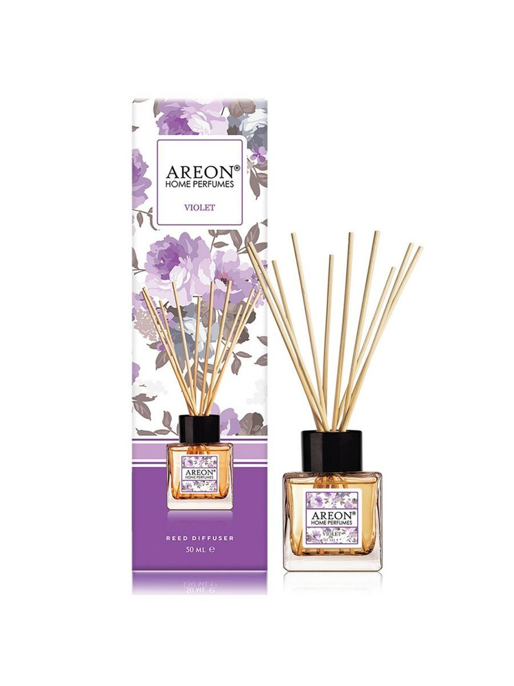 Ароматизатор для дома/офиса AREON HOME PERFUME STICKS 50 ml. Фиолетовый  #1