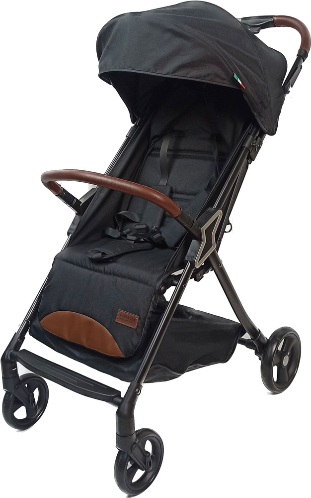 Прогулочная коляска Bella Baby QB 220 черная #1