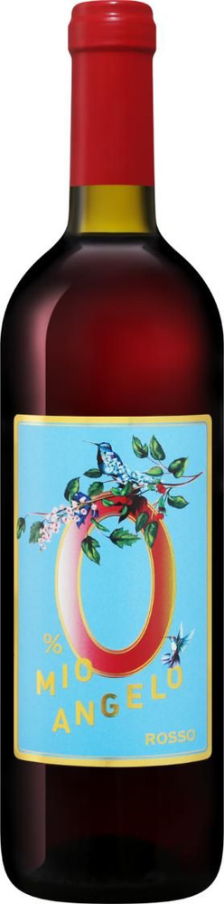 Мио Анжело 2021 вино безалкогольное сладкое красное 0,75л. Каза Виникола Костанца С.р.л. / Италия  #1