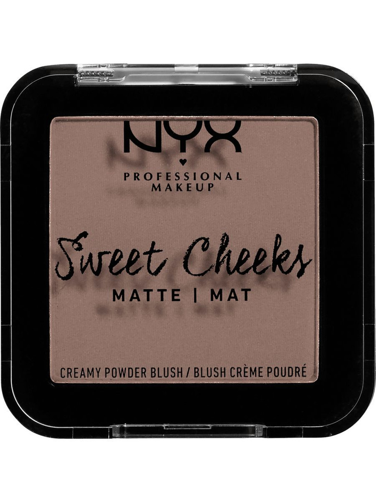 Румяна NYX PROFESSIONAL MAKEUP Blush Sweet Cheeks Matte So Taupe 09 #1