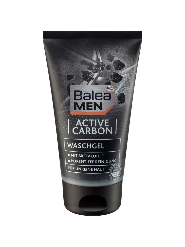 Гель для ухода за кожей Balea MEN Waschgel Active Carbon #1